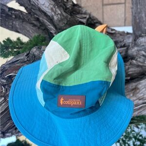 Cotopaxi Blue and Green Adventure Hat